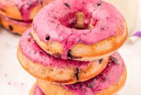 Blueberry Bliss Baked Donuts
