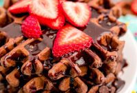 Decadent Chocolate Waffles From Scratch