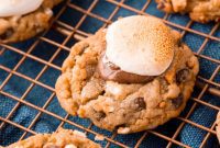 Simple Five-Ingredient S’mores Thumbprint Cookies