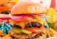 Cast Iron Smash Burger Perfection