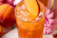 Sun Kissed Peach Cooler