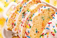 Rainbow Ice Cream Bread