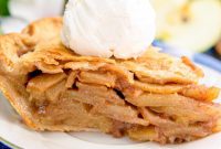 Golden Brown Sugar Apple Pie