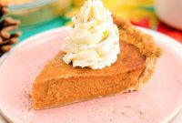 Effortless Air Fryer Pumpkin Pie