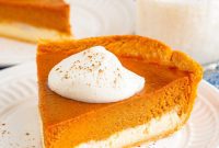 Spiced Pumpkin Cheesecake Pie