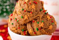 No Bake Gingerbread Cookie Dough