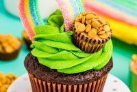 St. Patrick’s Day Pot of Gold Cupcakes