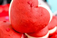 Red Velvet Heart Whoopies