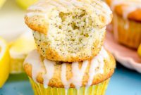 Zesty Lemon Poppy Seed Muffins