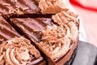 Decadent Instant Pot Chocolate Cheesecake