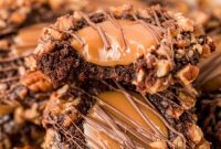 Decadent Turtle Thumbprint Delights