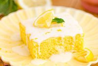 Zesty Lemon Sheet Cake