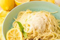 Zesty TikTok Lemon Spaghetti