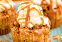 Decadent Caramel Apple Cheesecake Bites