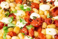 Viral Cheesy Baked Gnocchi