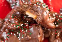 Decadent Crockpot Turtle Clusters