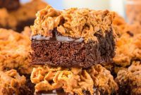 Irresistible Peanut Butter Crunch Brownies