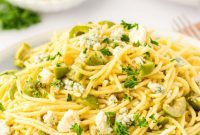 Your Next Obsession Dirty Martini Pasta