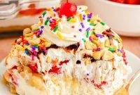 No-Bake Banana Split Delight