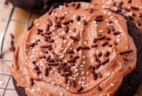 Fudgy Frosted Chocolate Cake Cookies