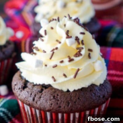 Cozy Cocoa Cupcakes 7 Delightful Hot Chocolate Cupcakes with Marshmallow Fluff and Whipped Cream