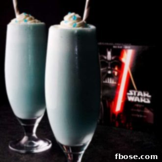 Star Wars Blue Milkshake