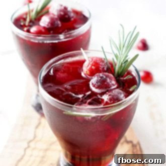 Cranberry Cooler mocktail recipe image