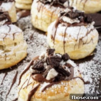 The Croissookie - a delicious pastry with Oreo filling.