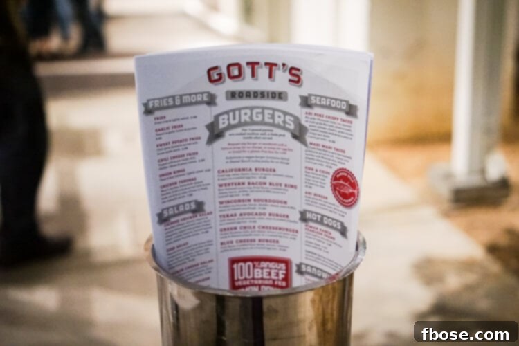 Classic cheeseburger and fries from Gott's Roadside