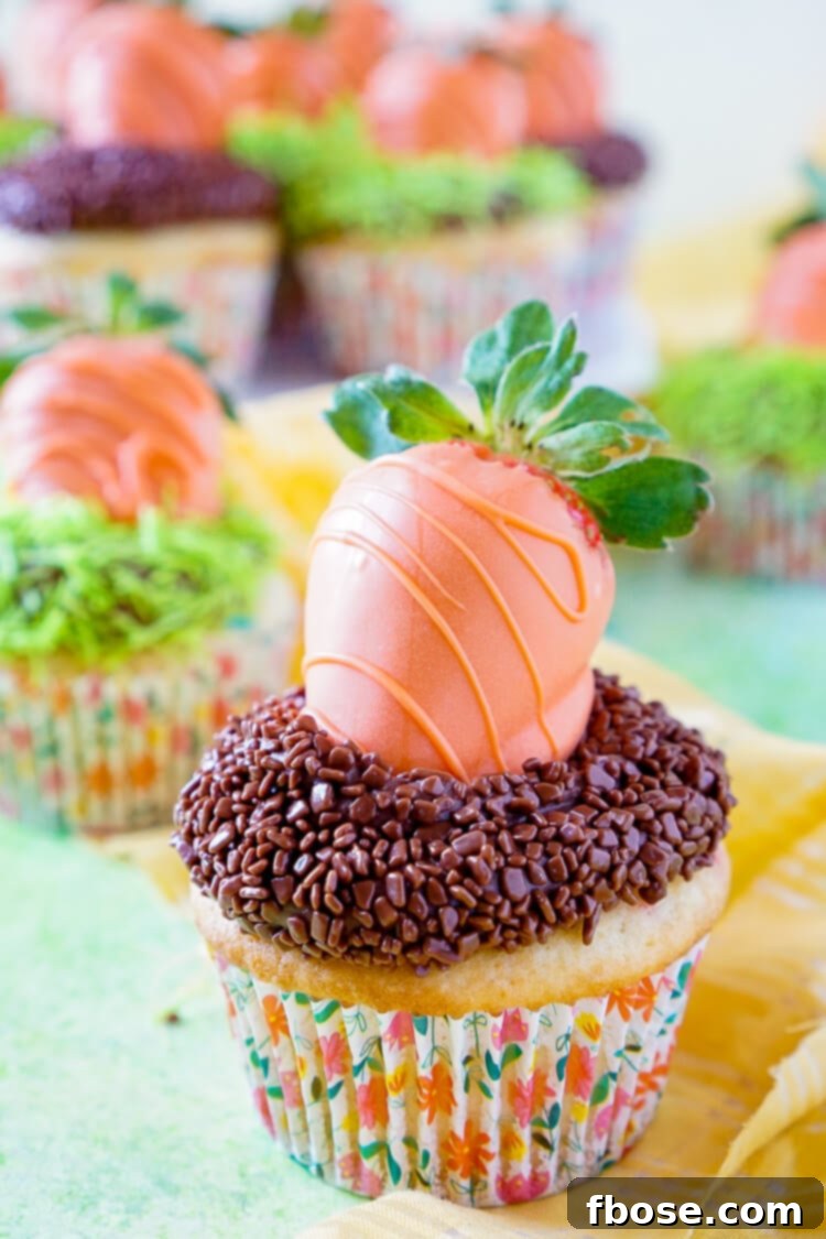Elevate your holiday baking with these incredibly Easy Easter Cupcakes, transforming a simple boxed cake mix into a delightful, festive treat that's fun for all ages to create and enjoy!