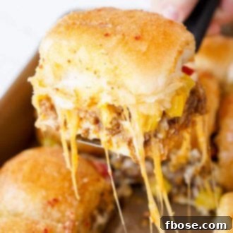 Easy Taco Sliders, a crowd-pleasing recipe.