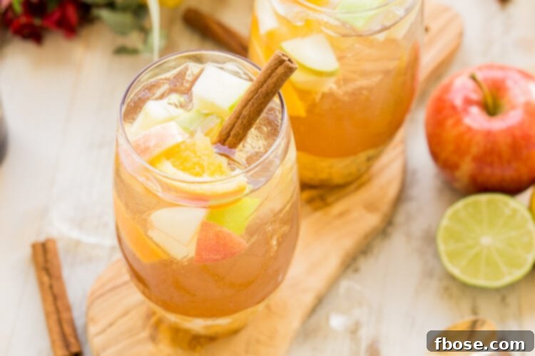 Hard Apple Cider Sangria Recipe