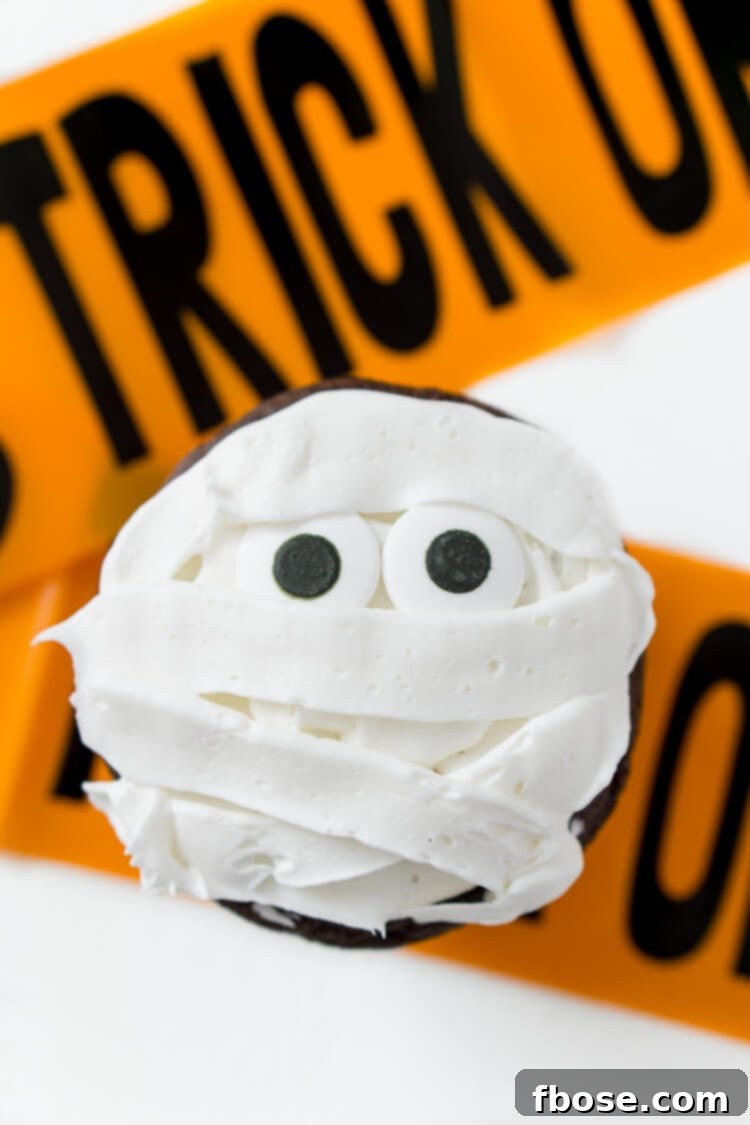 Spooky, sweet Mummy Halloween Cupcakes are the perfect addition to any Halloween celebration, whether it be a killer costume party or a scary movie marathon at home.