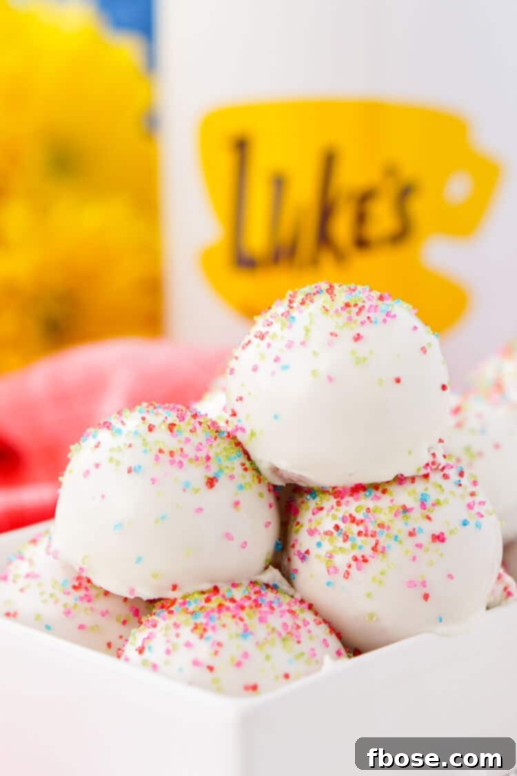Delicious Pop Tart Truffles, perfect for a Gilmore Girls themed party or bake sale.