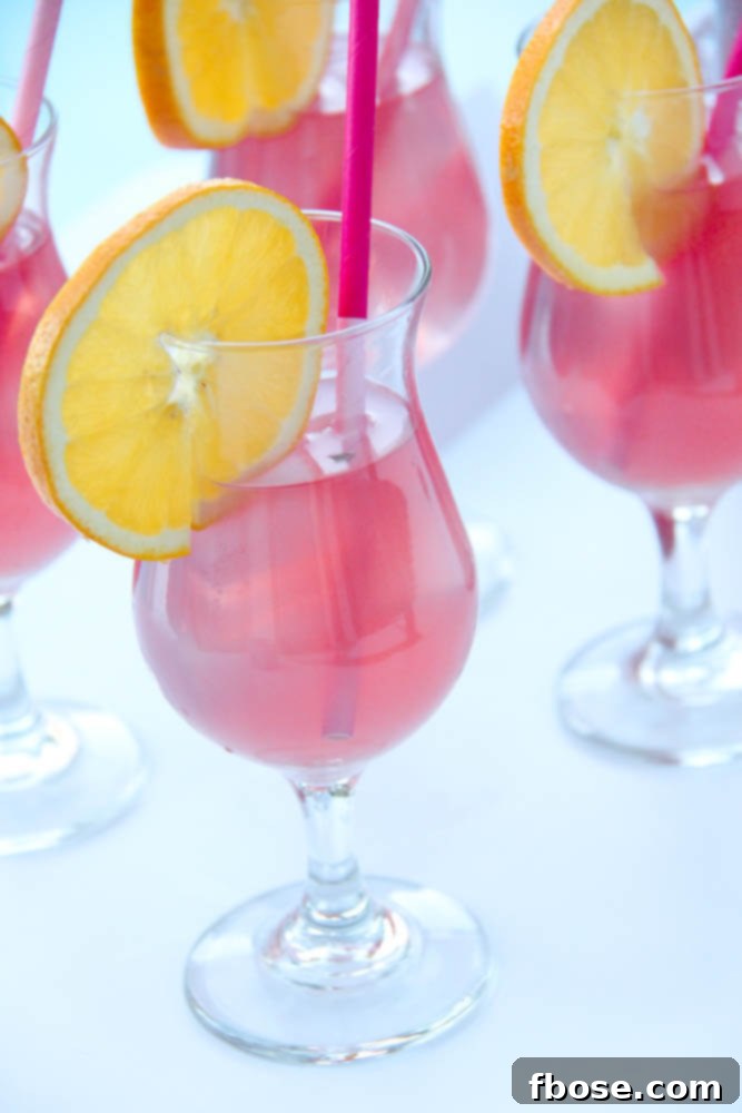 Refreshing Founders Day Punch, a perfect drink for a Stars Hollow celebration.