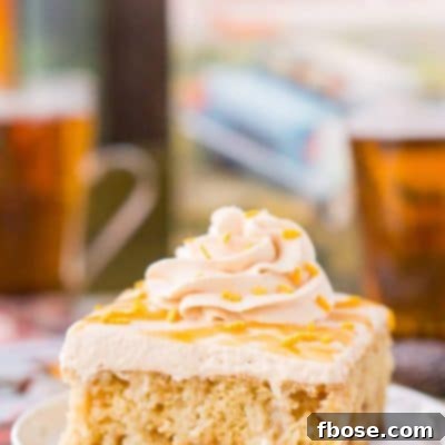 This Harry Potter Butterbeer Poke Cake is a magical, sweet, and comforting dessert every witch, wizard, and muggle will love!