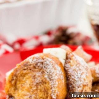 Delicious Gingerbread French Toast Bake Casserole