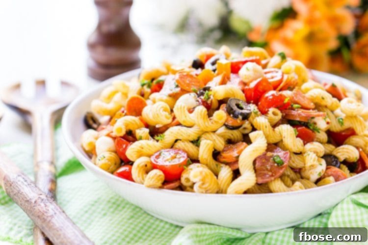 Effortless Antipasti Pasta Salad 4 Antipasti Pasta Salad recipe