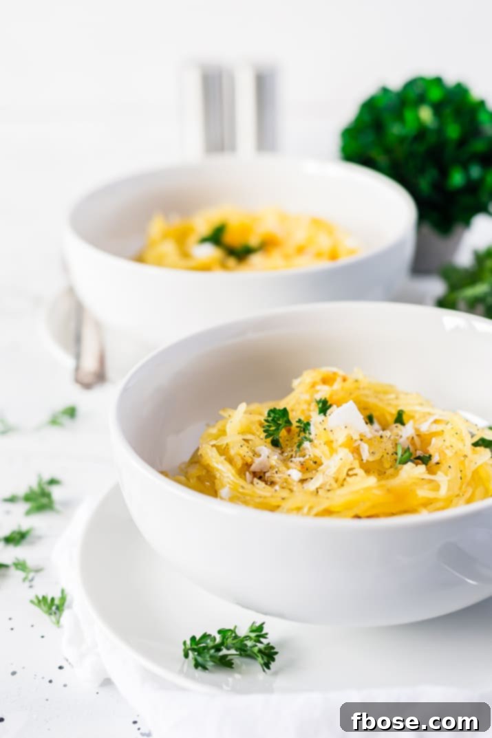 Use this simple step-by-step guide for How to Cook Spaghetti Squash in the oven for a delicious and healthy side dish, lunch, or dinner recipe!