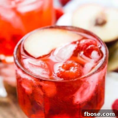 A Red Russian Cocktail made with cherry liqueur and vodka over ice