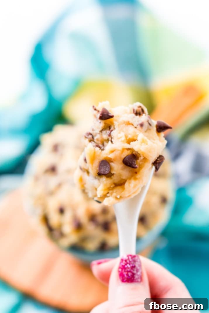 Easy Edible Cookie Dough Recipe that's Eggless! Perfect for safe snacking, baking, or gifting.