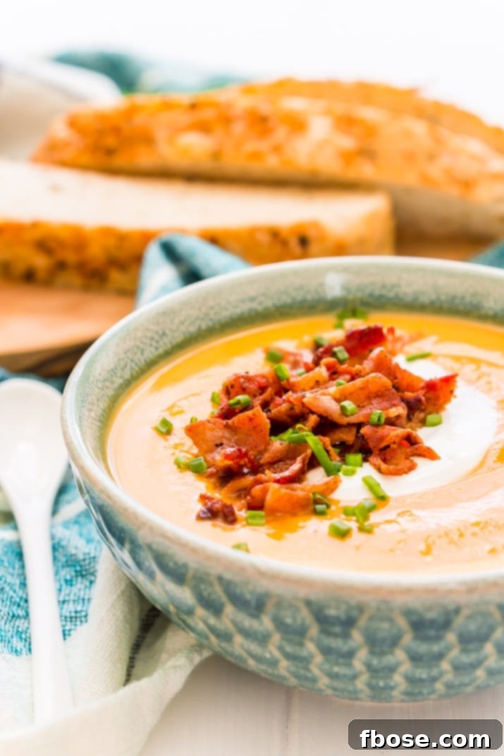 Velvet Sweet Potato Dream 4 How to Make Sweet Potato Soup - Step-by-step guide for a rich, flavorful, and easy sweet potato soup recipe cooked on the stovetop.