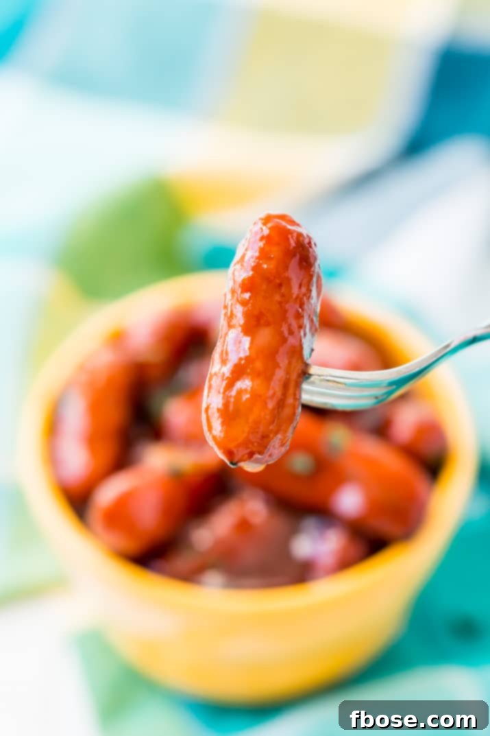 Party appetizer recipe: Sweet and Spicy Little Smokies