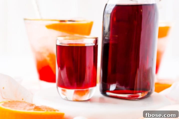Recipe for Grenadine Syrup