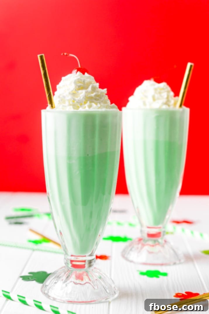 McDonald's Copycat Shamrock Shake Recipe