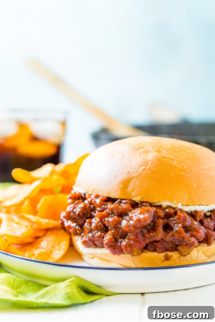 Gloriously Messy Beef Buns 4 This homemade Sloppy Joe recipe delivers an authentic, healthier taste than canned options, ready in 30 minutes. It's a comforting, nostalgic meal that brings back good memories, perfect for a satisfying family dinner on any busy weeknight.