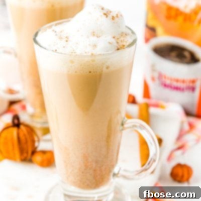 Pumpkin Spice Latte is easy to make at home and loaded with the spicy fall flavors of pumpkin, cinnamon, nutmeg, cloves, and rich bold coffee and frothy milk!