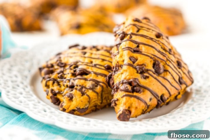 A selection of pumpkin scones, showcasing their inviting texture and golden-brown perfection.