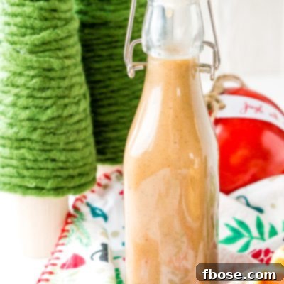 Spiced Vanilla Syrup is a rich and creamy syrup with a blend of cinnamon, allspice, and nutmeg that make this a delicious addition to the brunch table that's perfect for smothering pancakes, waffles, and more!