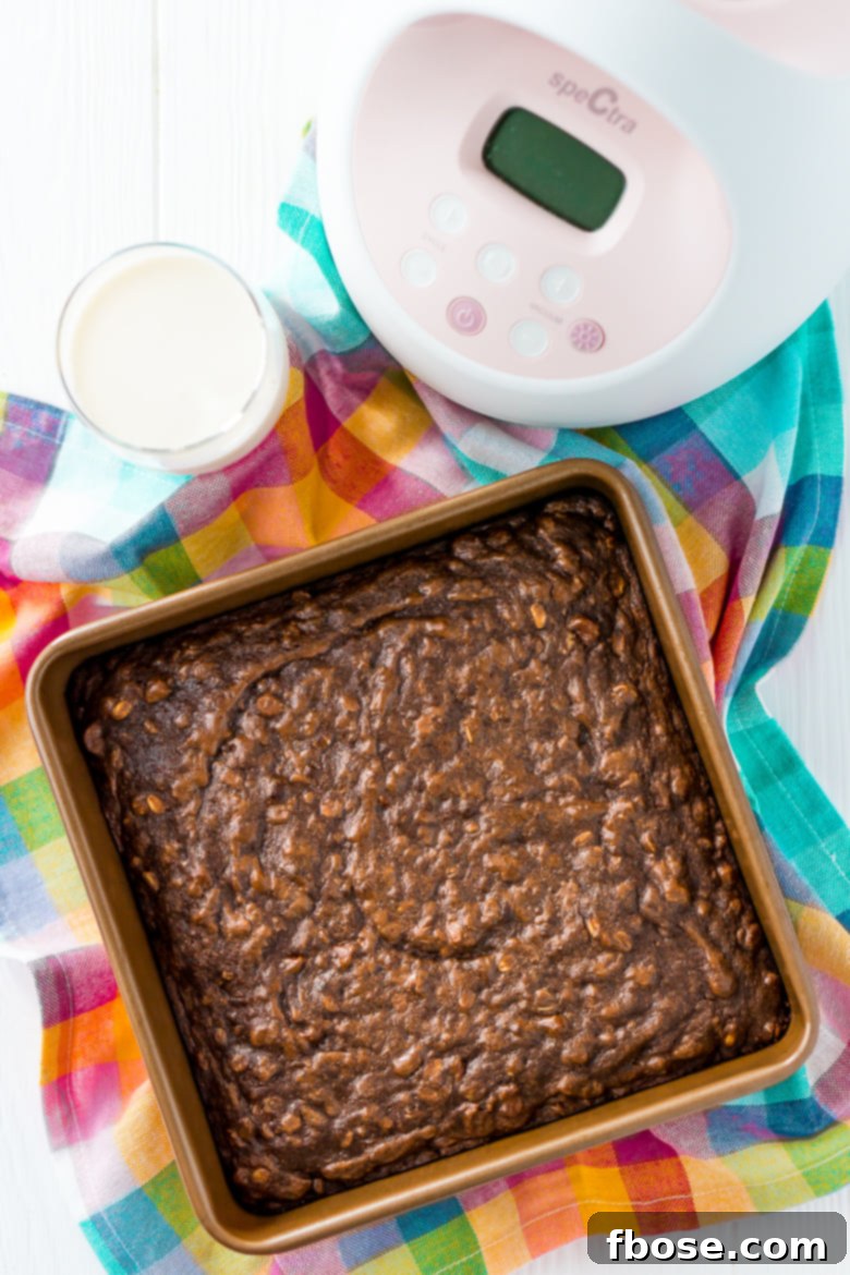 Lactation Brownies are an easy dessert that helps increase milk production with added ingredients like coconut milk, Brewer's yeast, and oatmeal!